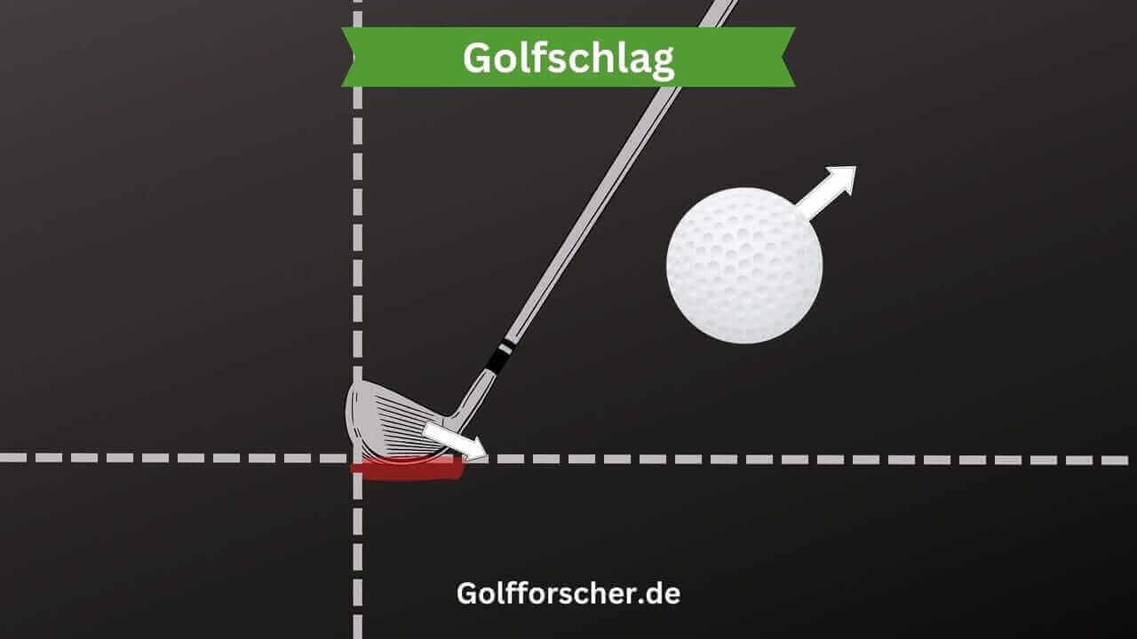 Golfschlag Golfforscher